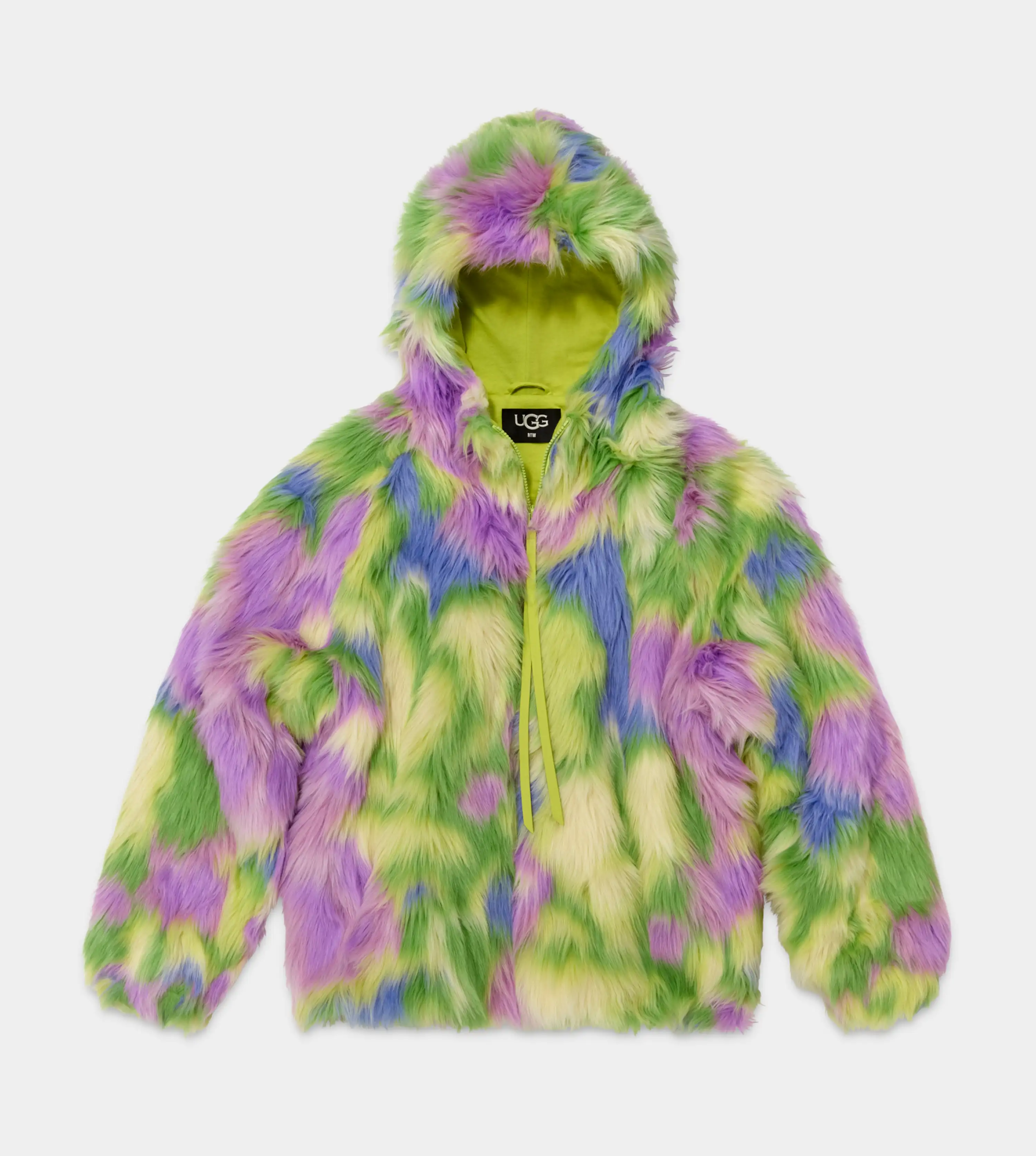 Clove Faux fur Jacket Tye Dye | UGG® Official